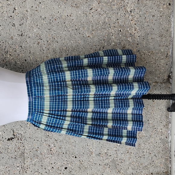 1950s plaid skirt - Picture 1 of 9